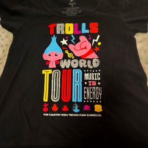 Universal Studios Trolls world tour shirt- size M